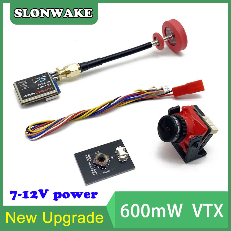 Rc Transmitter Drone - 5.8G 48CH 600mW regulowany nadajnik VTX-CAM