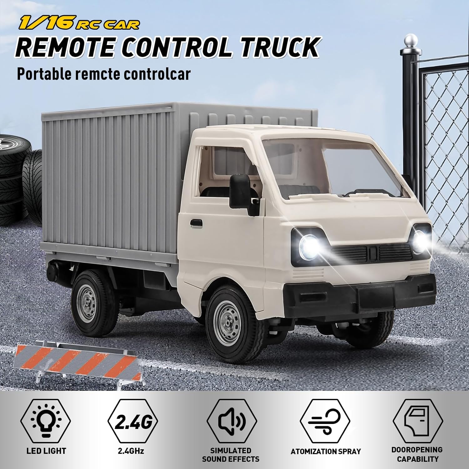 Drone Shahed Rc - KF21 RC Truck 1:16 2.4GHZ Samochód