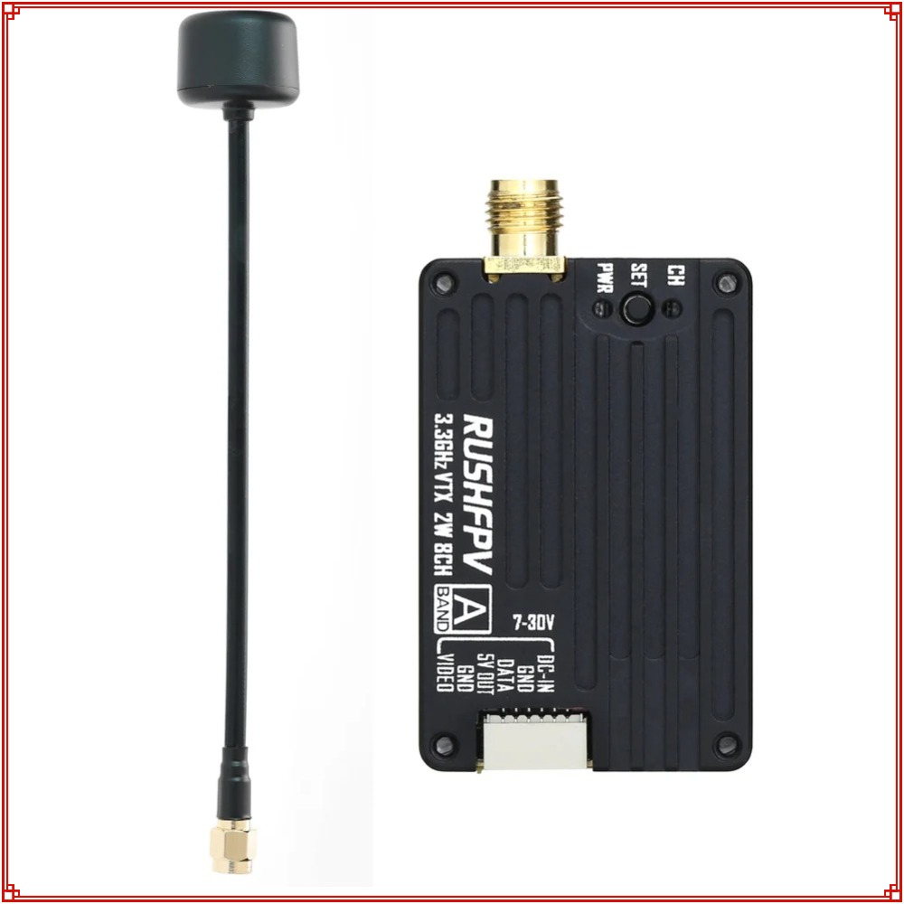Rc Transmitter Drone - Nowy nadajnik RUSHFPV 3.3G 2W VTX