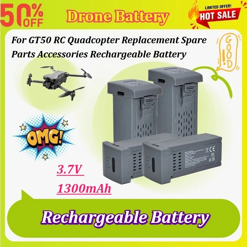 Drone Rc Gt50 - Nowe 1-5 szt. Baterie do drona