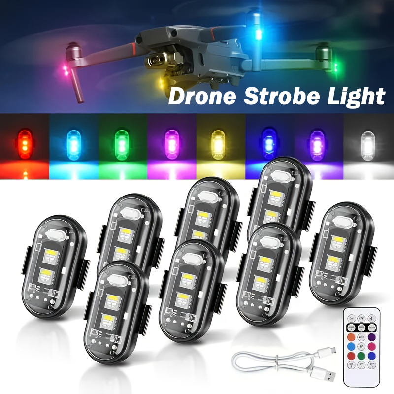 Drone Aircraft Jjrc - 1-10 SZT. Motocyklowe LED Lampy Stroboskopowe