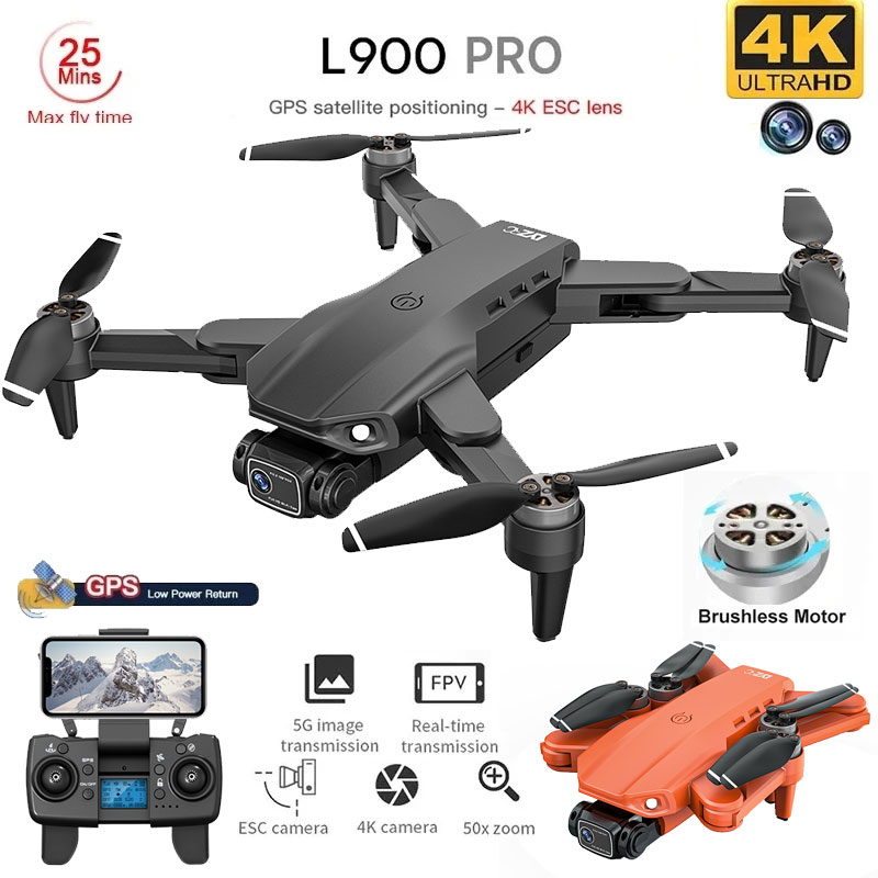 Drone Gps Rc Tt36 - L900 Pro GPS Drone 4K Profesjonalny