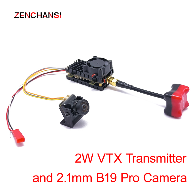 Fpv Camera Cmos - Nadajnik 5.8G 2W 2000mW VTX launcher