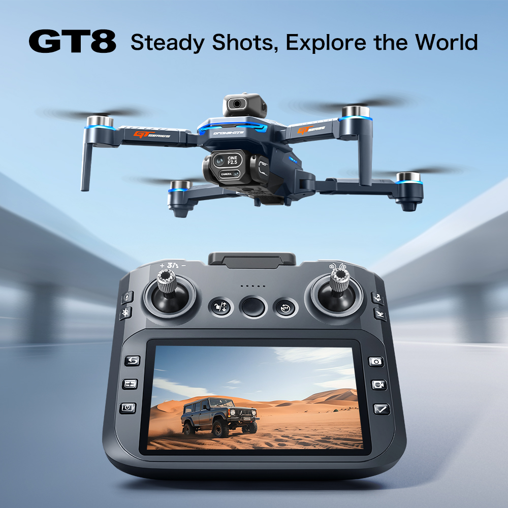 Drone Gt8 Rc - Dron KBDFA GT8 6K HD z
