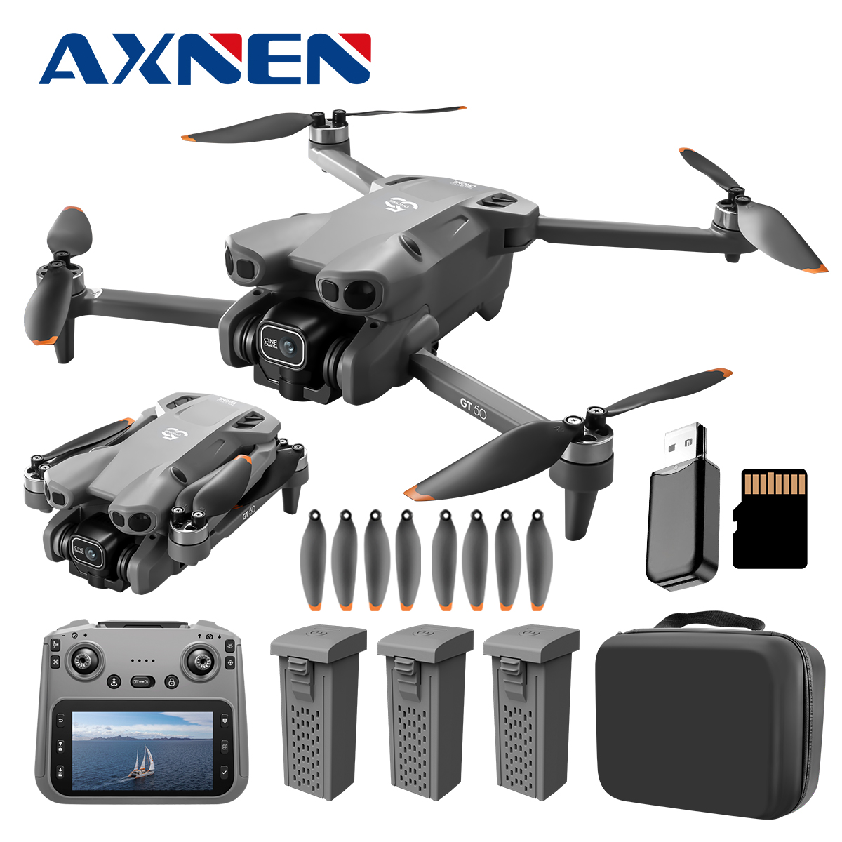 Drone Rc Gt50 - Nowy dron GT50 z 4,3-calowym ekranem,
