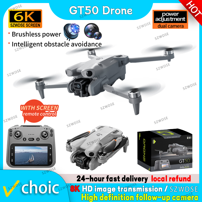 Drone Rc Gt50 - NOWY GT50 PRO Mini 5 Pro