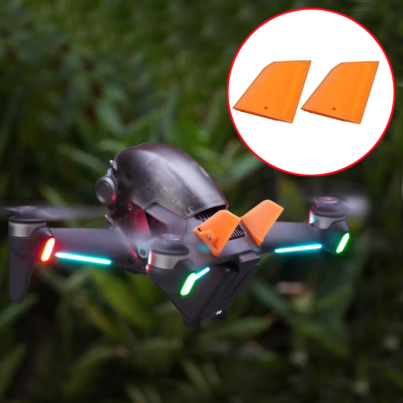 3D Printed Drone Part - Pionowe skrzydło ogonowe aerodynamiczne lotu tylne