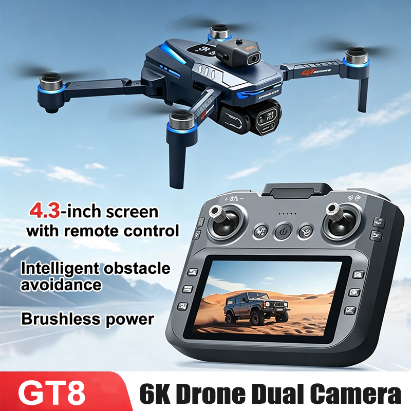 Drone Gt8 Rc - Dron GT8 3.7V 1300mAh z 4.3-calowym
