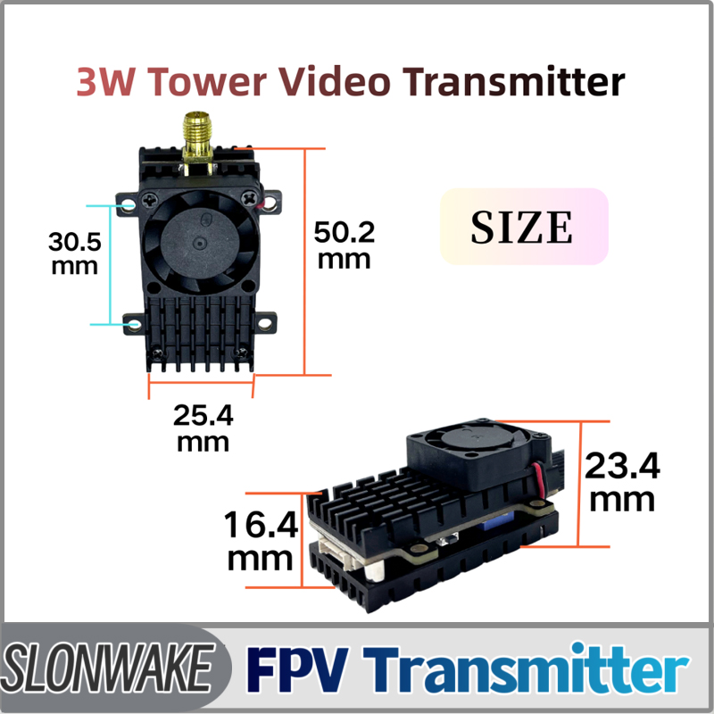 Rc Transmitter Drone - Moduł transmisji wideo FPV SLONWAKE 5.8G