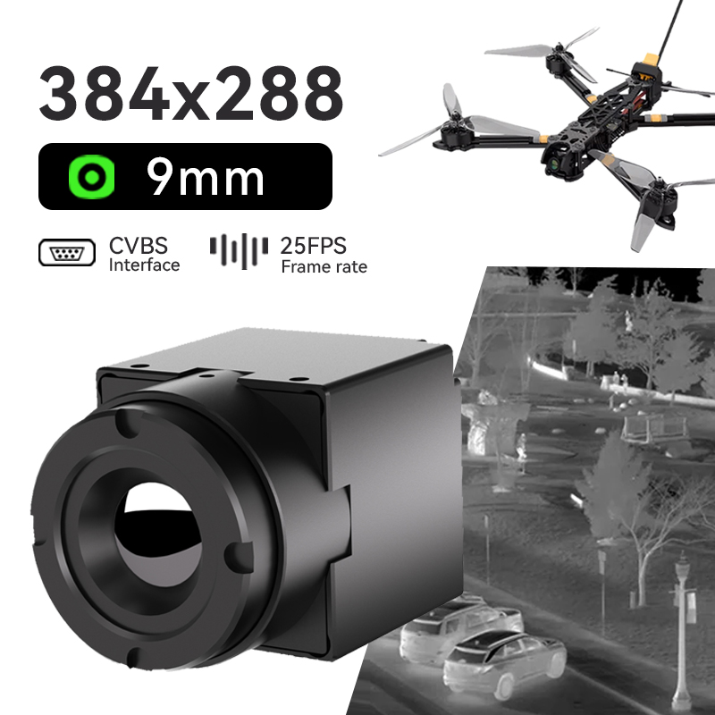 Fpv Camera Cmos - Moduł kamery termowizyjnej AC384 z obiektywem