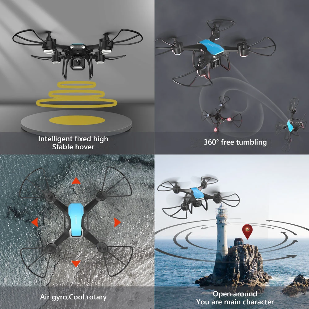 Drone Aircraft Jjrc - JJRC H108 Dron dla dzieci do