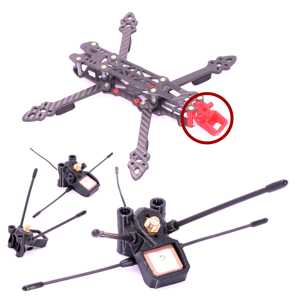 3D Printed Drone Part - Mark4 rama RC Drone 3D drukowane