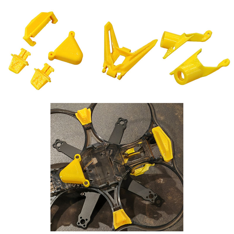 3D Printed Drone Part - Podkładki antypoślizgowe do modelu drona FPV