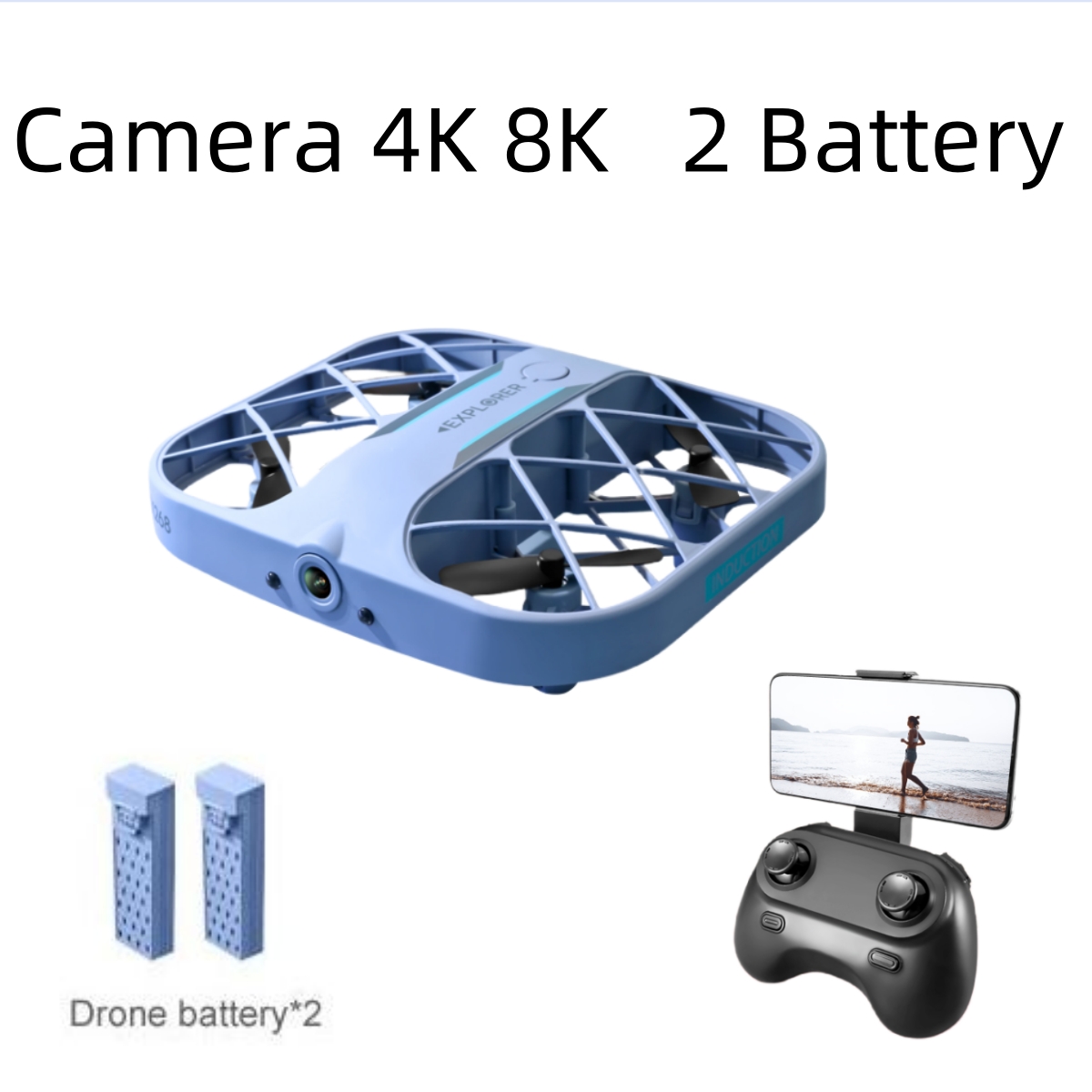 Drone Rc With Screen - JJRC H107 FPV RC Dron z