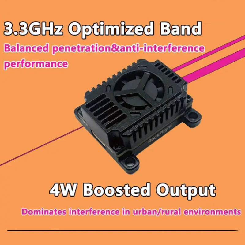 SLONWAKE FPV 3.3G 16CH 4000mW  – Rc Transmitter Drone recenzja i cena