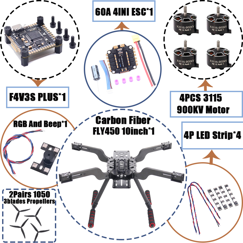 B-CUBE Open Source Nowy Inteli – Heavy Lift Drone Frame recenzja i cena