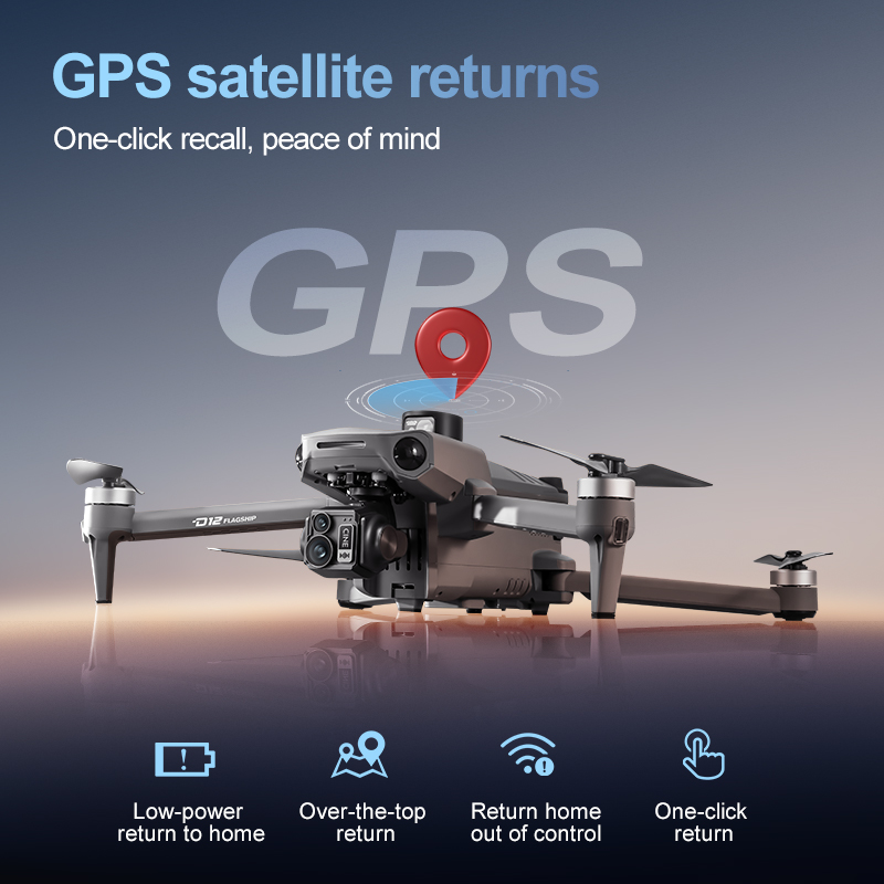Profesjonalne drony GPS D12 z  – Drone Aircraft Jjrc recenzja i cena
