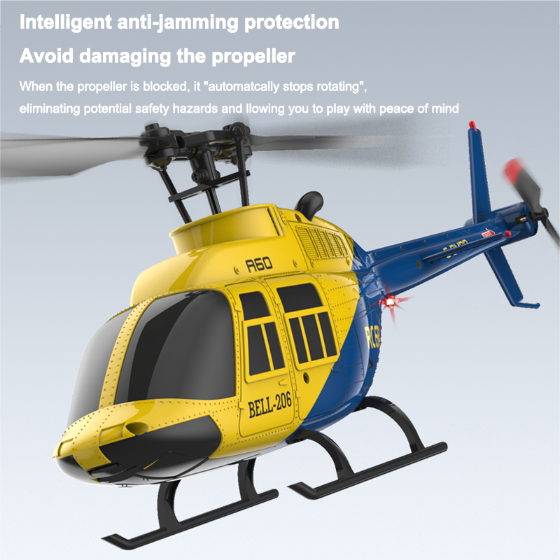 Helikopter RC A60 2.4G z 6-osi – Drone Shahed Rc recenzja i cena