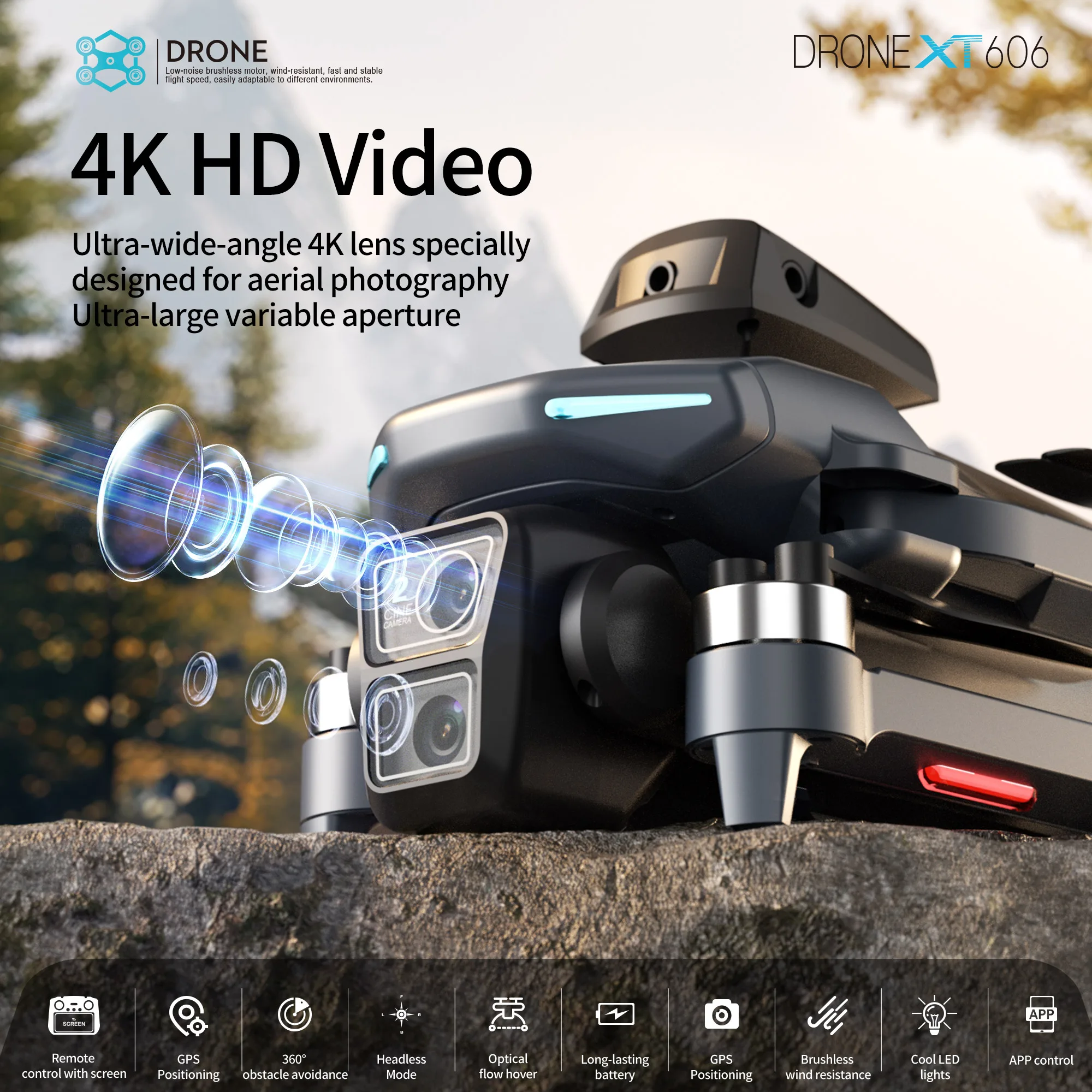 Profesjonalny dron Lenovo XT60 – Drone Gps Rc Tt36 recenzja i cena