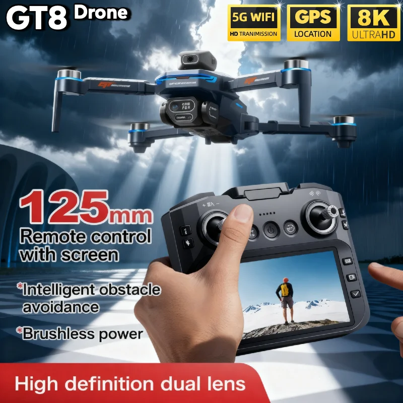 GORĄCY Nowy Dron LSRC GT8 4K P – Drone Gps Rc Tt36 recenzja i cena