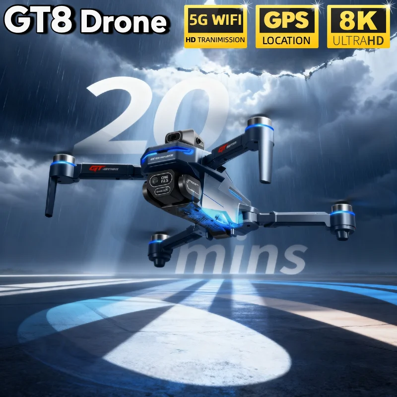 GORĄCY Nowy Dron LSRC GT8 4K P – Drone Gps Rc Tt36 recenzja i cena