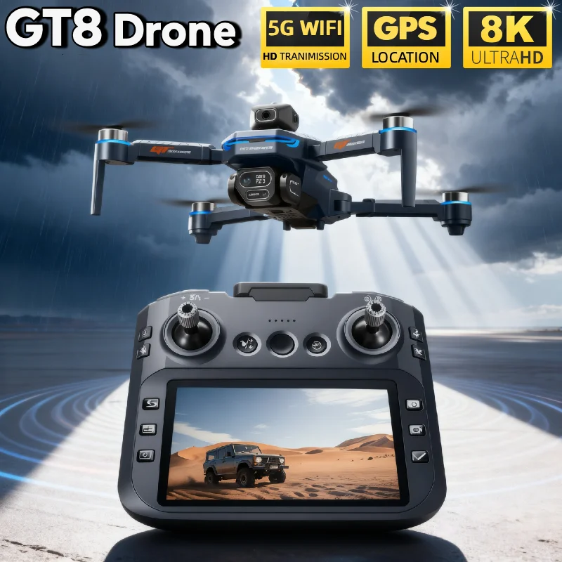 GORĄCY Nowy Dron LSRC GT8 4K P – Drone Gps Rc Tt36 recenzja i cena