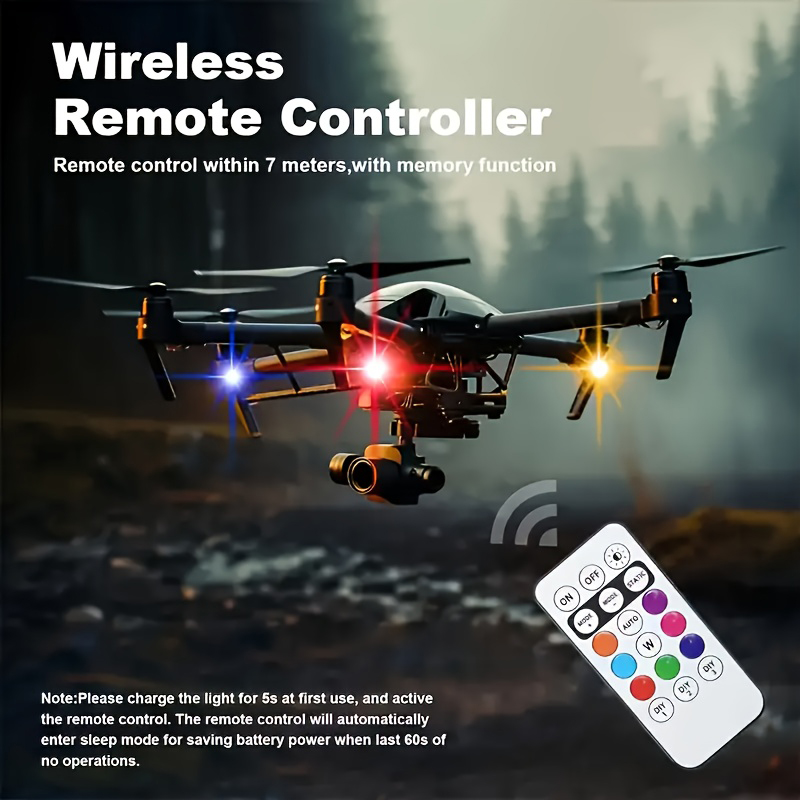1-10 SZT. Motocyklowe LED Lamp – Drone Aircraft Jjrc recenzja i cena