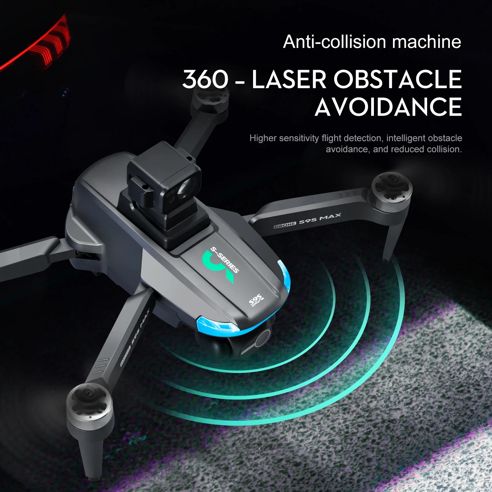NOWOŚĆ S9S MAX MINI Drone 4K 2 – Drone Gps Rc Tt36 recenzja i cena
