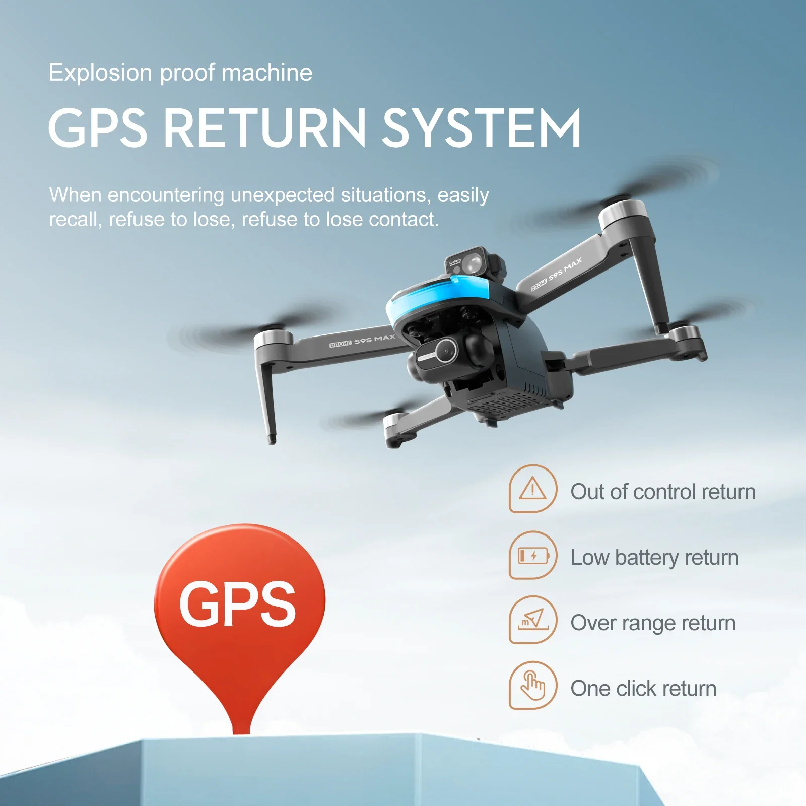 NOWOŚĆ S9S MAX MINI Drone 4K 2 – Drone Gps Rc Tt36 recenzja i cena