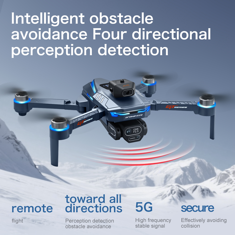 Dron KBDFA GT8 6K HD z podwójn – Drone Gt8 Rc recenzja i cena