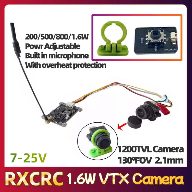 Moduł RXCRC 5.8G 48CH 1.6W VTX – Rc Transmitter Drone recenzja i cena