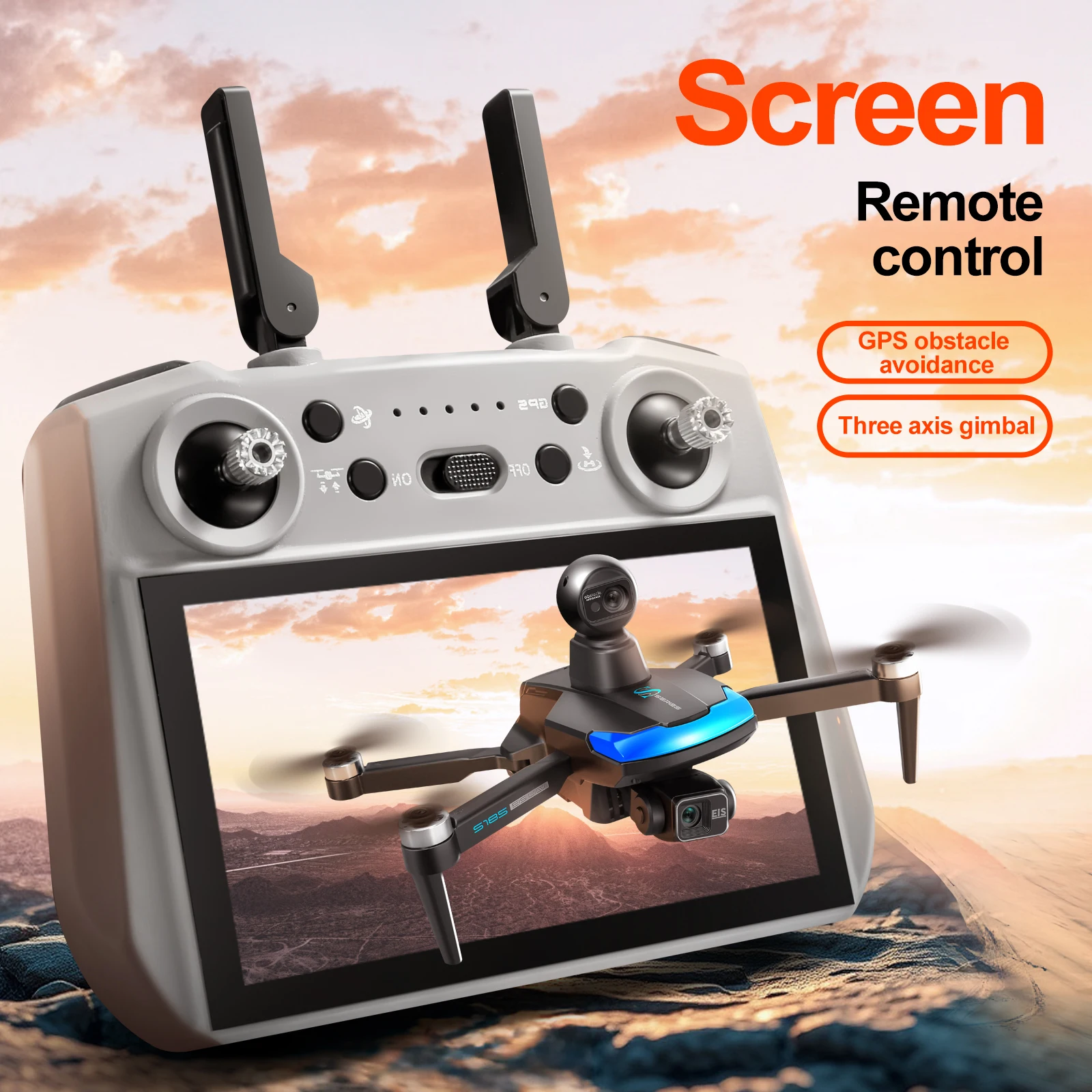 S185 Profesjonalny dron 2.7K H – Drone Gps Rc Tt36 recenzja i cena