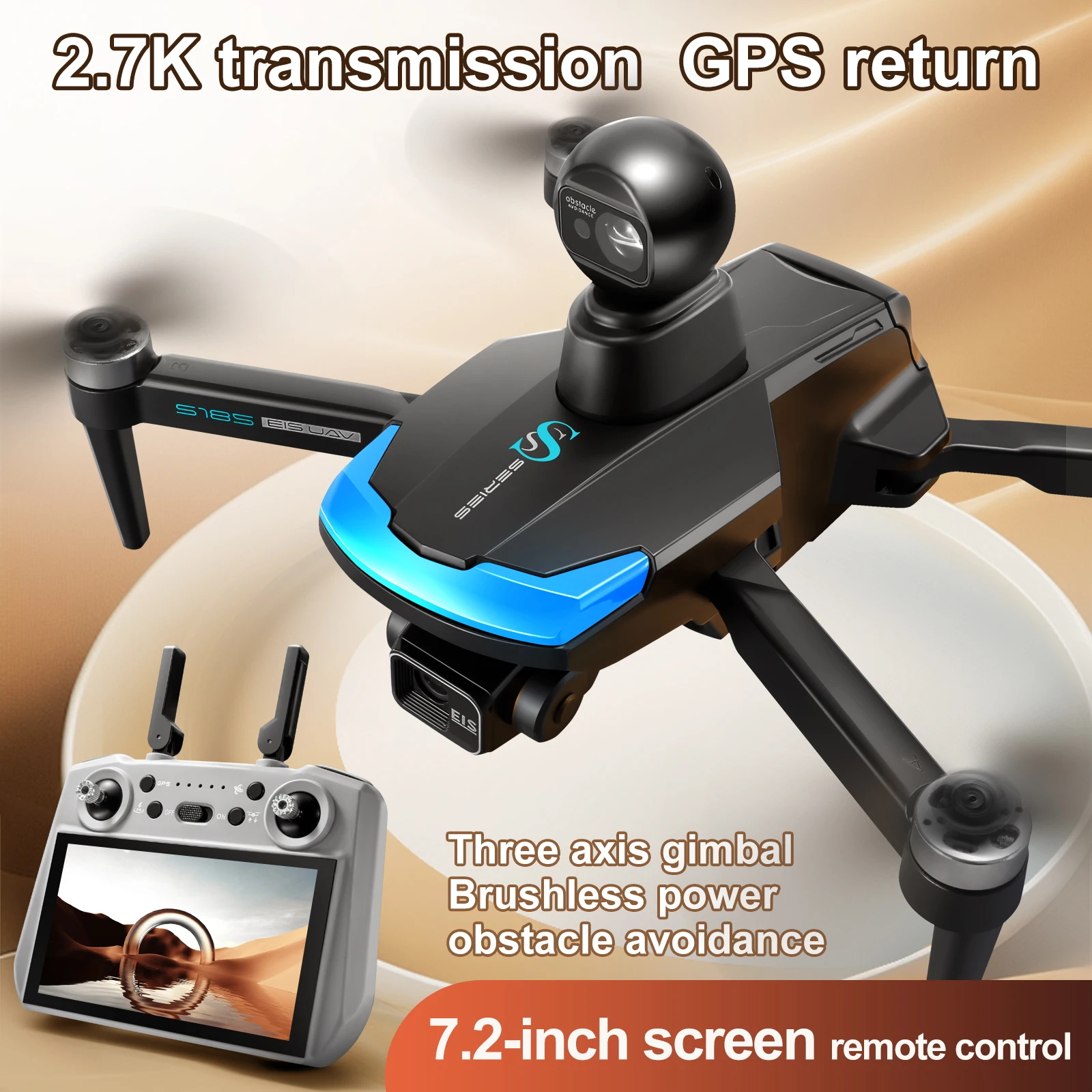 S185 Profesjonalny dron 2.7K H – Drone Gps Rc Tt36 recenzja i cena