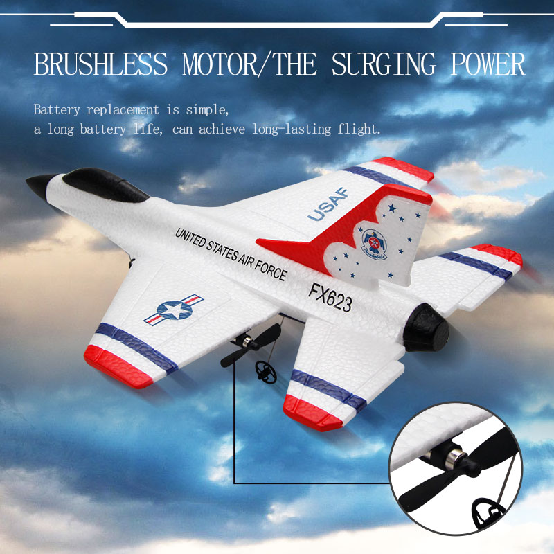 Nowy Fx623/F16 RC samolot dwuk – Rc Wing Glider recenzja i cena