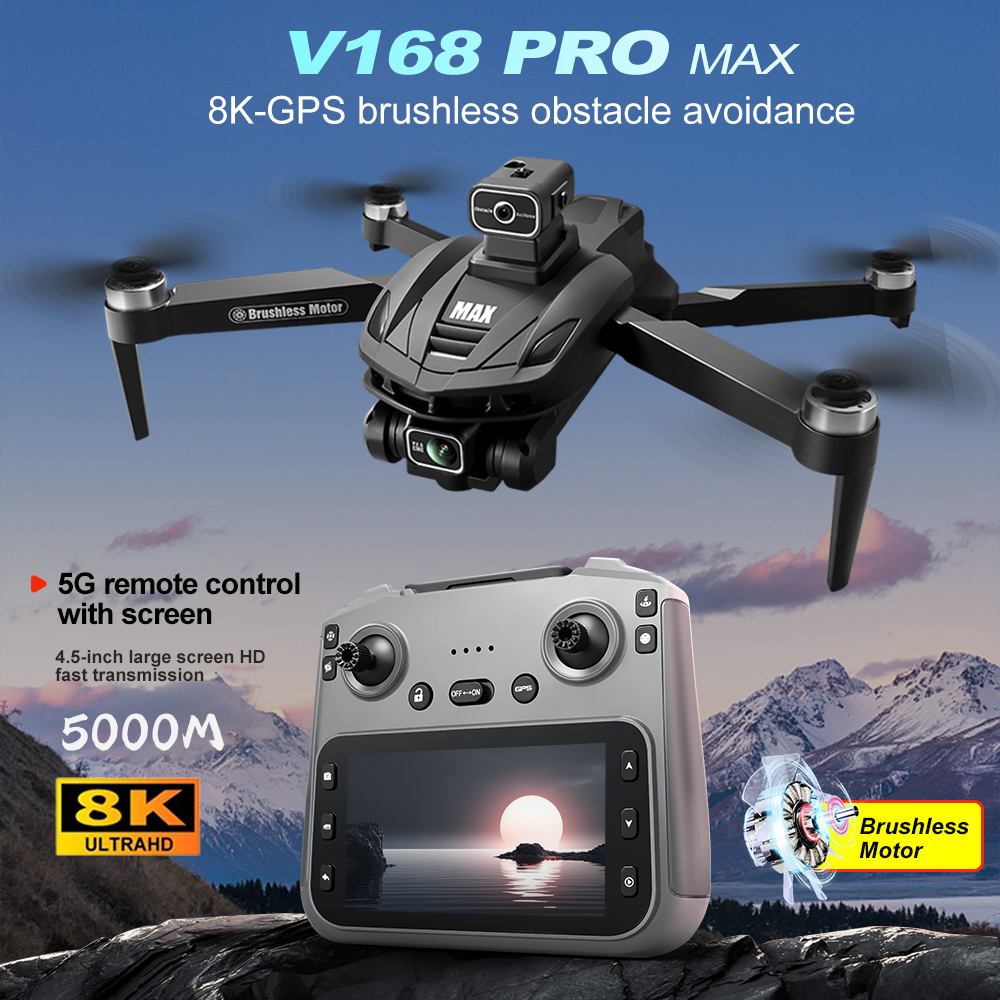 V168 PRO Max GPS Drone 8K Prof – Drone Rc Gps recenzja i cena