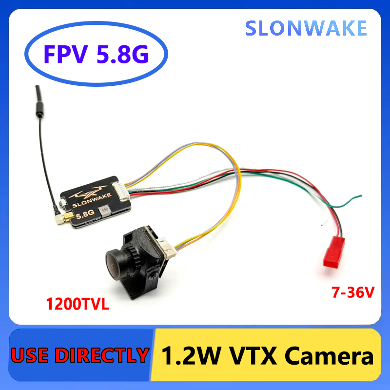 SLONWAKE 5.8G Nadajnik Dalekie – Fpv Camera Cmos recenzja i cena