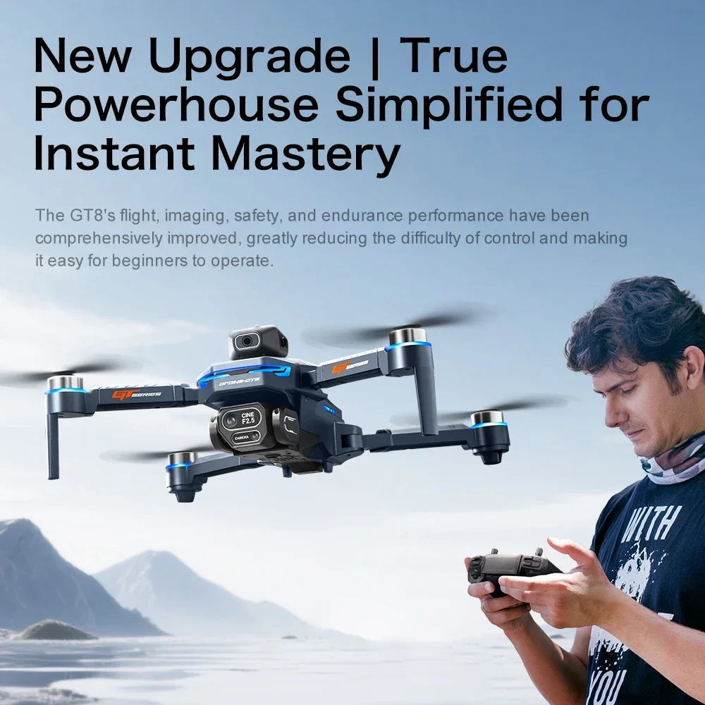 Dron GT8 Kamera 4K HD Unikanie – Drone Gt8 Rc recenzja i cena