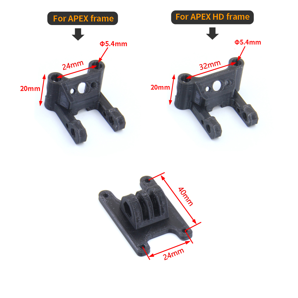 Akcesoria do drona FPV wykonan – 3D Printed Drone Part recenzja i cena