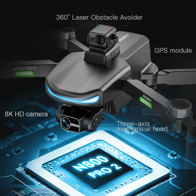 N800 PRO 2 GPS Dron Profesjona – Drone Gps Rc Tt36 recenzja i cena