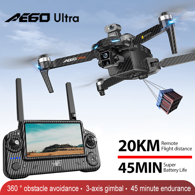 Profesjonalny dron AE60 GPS z  – Drone Rc Gps recenzja i cena