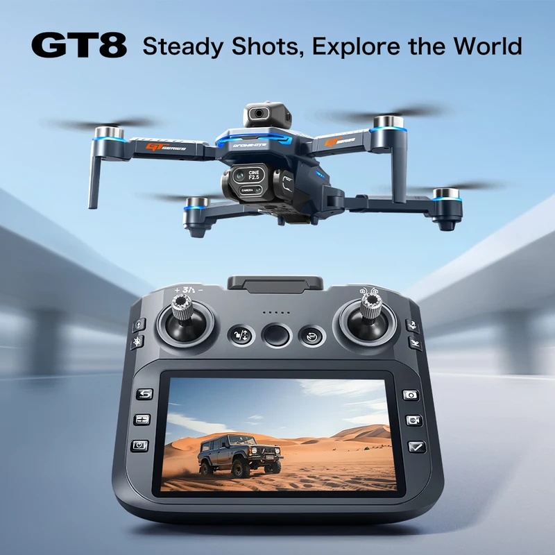 Nowy dron GT8 8K z podwójną ka – Drone Gt8 Rc recenzja i cena
