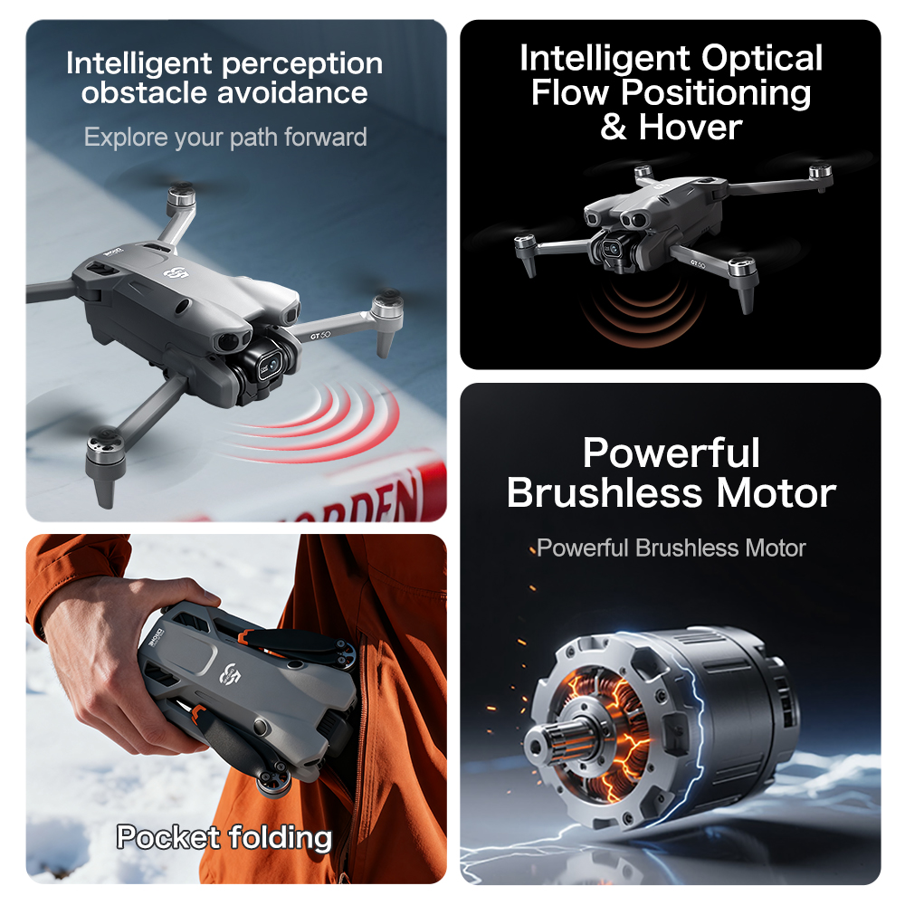 Dron Lenovo GT50 RC z pilotem  – Drone Rc Gt50 recenzja i cena