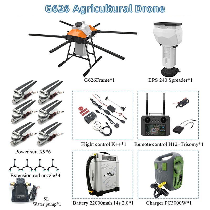 EFT G610 G616 G620 G626 G630 3 – Heavy Lift Drone Frame recenzja i cena