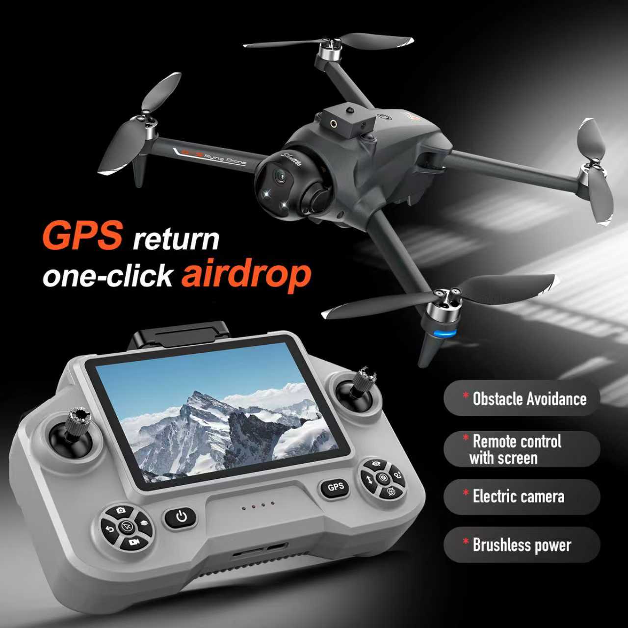 Dron YL059 FPV GPS Quadcopter  – Drone Gps Rc Tt36 recenzja i cena