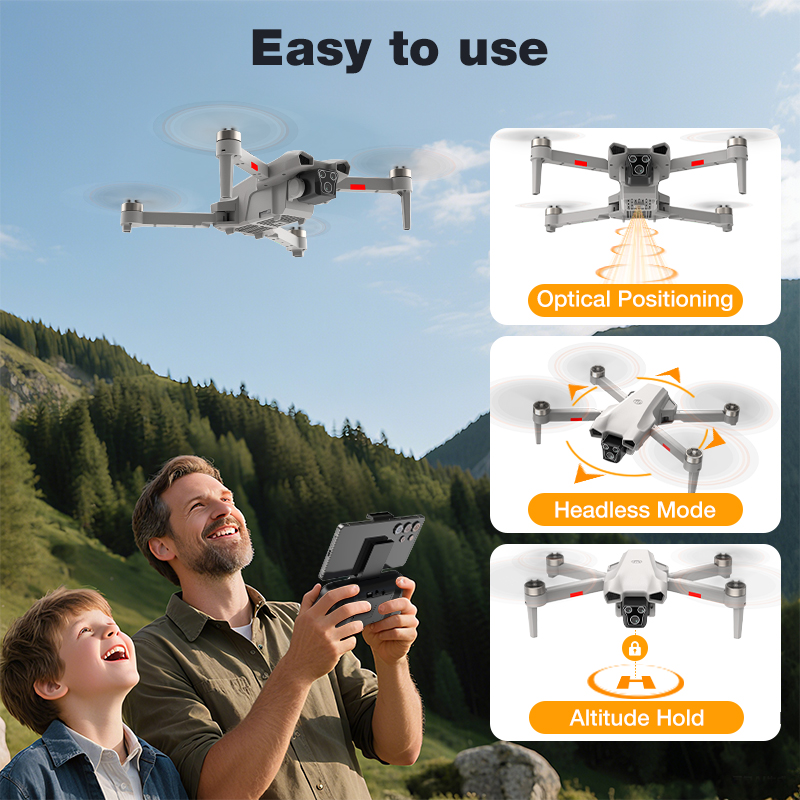 NOWY Gorący Dron L017 Pro Bezs – Drone Gps Rc Tt36 recenzja i cena