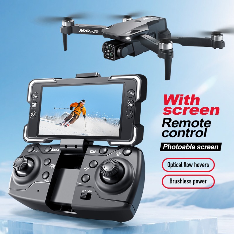 Dron z kamerą M10, pilot zdaln – Drone Rc With Screen recenzja i cena