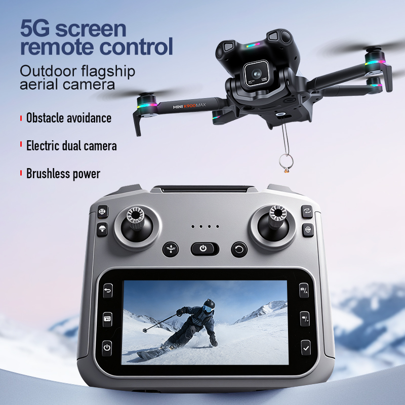 Nowy dron K900 MAX GPS z kamer – Fpv Camera Cmos recenzja i cena