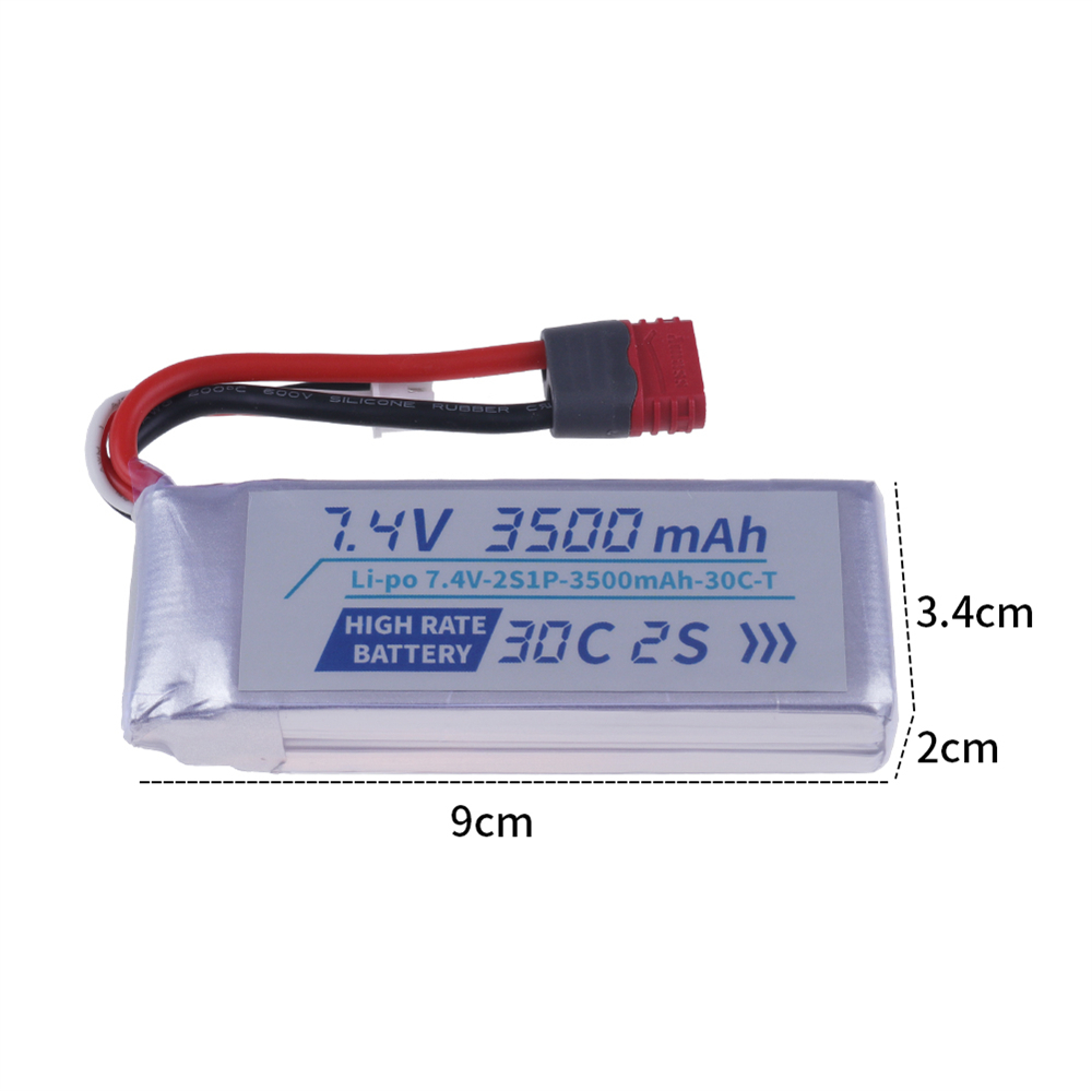 Akumulator Lipo 3500MAH 30C 7. – Drone Mjx Rc recenzja i cena