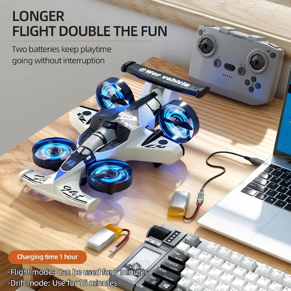 Samochód i dron RC 2 w 1, tryb – Rc Drone And Flying Car recenzja i cena